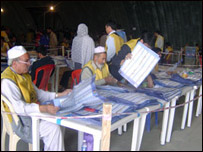 د رايو شمېرنه او د نتايجو اعلان