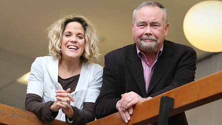 Amy Wadge and Frank Hennessy