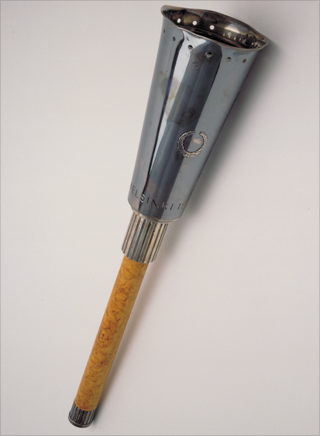 Photo: The torch design for the 1952 Summer Olympic Games