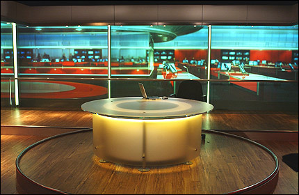 oficina de redacción vacía