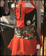 Bright goth clothing