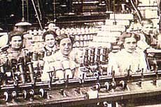 Lace workers