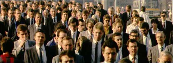 Commuters going to work