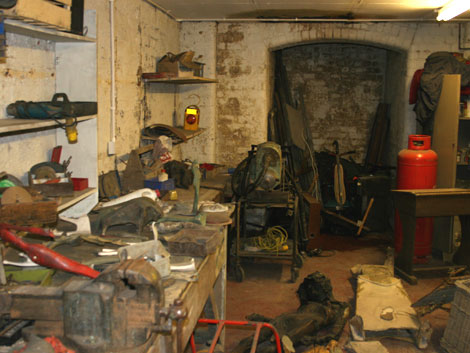 Inside Arthur Dooley's studio