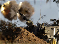 Bir İsrail topçusu