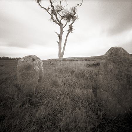 standing stones in Bute Standing stones in Bute