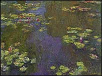 کلاڈ مونے کی نایاب پینٹنگ کا عکس