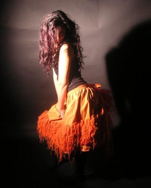 Layered tassel skirt