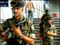 گوہاٹی میں سکیورٹی