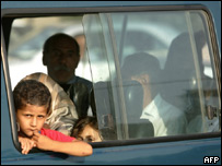 Garoto libanês refugiado