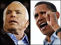 اوباما بماقابلہ مکین