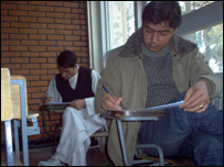 د کانکور په ازموينه کې ګډونکوونکي