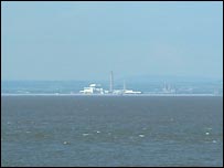 View across to Wales