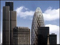 伦敦市新兴标志建筑