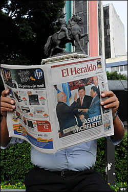 Prensa hondureña
