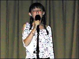 And 13 year old Kathyrn Hunt brought back the 80s with the Bangles 'Eternal Flame'