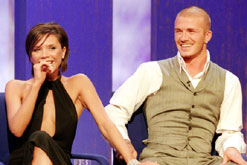Image: David and Victoria Beckham