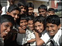 मुंबई में बच्चे