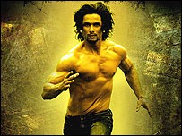 Shahid Kapoor's macho look in Kaminey