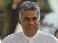 UNP leader, Ranil Wickramasinghe