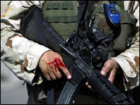 Soldado americano no Iraque