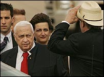 Ariel Şaron ve Başkan Bush