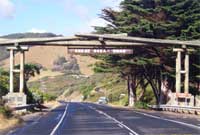 Mynedfa i'r Great Ocean Road