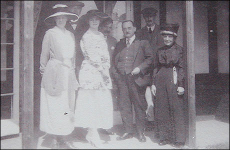 J.M. Barrie in Thorpeness, 1919 courtesy of the Dolphin Inn
