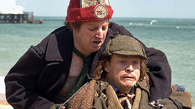 Ginger grapples with Sir Digby