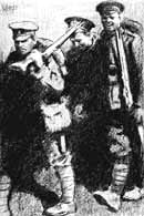 Picture of soldiers from the Ulster Division, by William Conor