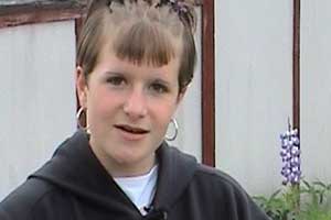 Lucy contemplates confronting 'The Washing Machine' at her local canoeing course...