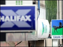 Branches of Halifax and LLoyds TSB