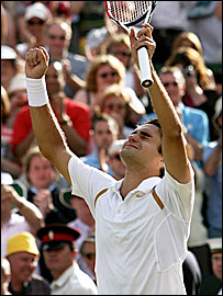 温网冠军费德勒