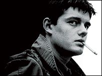 Sam Riley as Ian Curtis in Control