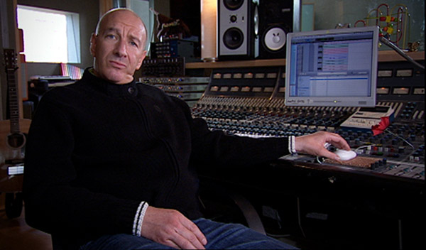 Brian Pern in the studio