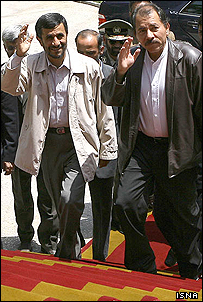 دانیل اورتگا و محمود احمد نژاد، عکس از ایسنا