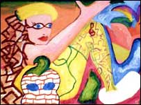 Painting by Aimee Thomson