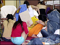 متهمان به تن فروشی (عکس از آرشيو)