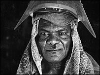 Furnace worker Bilston Steelworks. Pic: N. Hedges