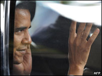 Ông Barack Obama trong ngày bầu cử