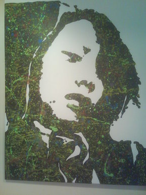 Merge between Warhol and Pollack