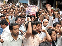 कश्मीरी प्रदर्शन (फ़ाईल फ़ोटो)