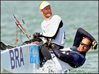 Robert Scheidt e Bruno Prada. Foto: Wander Roberto/COB