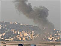 بمباران بيروت