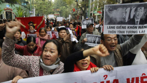 Biểu tình ở Hà Nội 9/12/2012