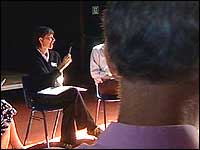 Julia Darling in a workshop