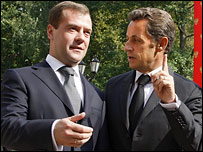 Президенти Росії і Франції