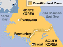 Bản đồ bán đảo Triều Tiên