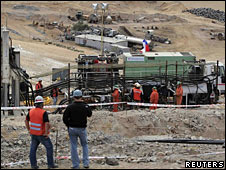 Labores de rescate en Chile