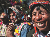 Indígenas bolivianos